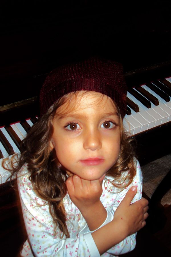 A four year old pianist